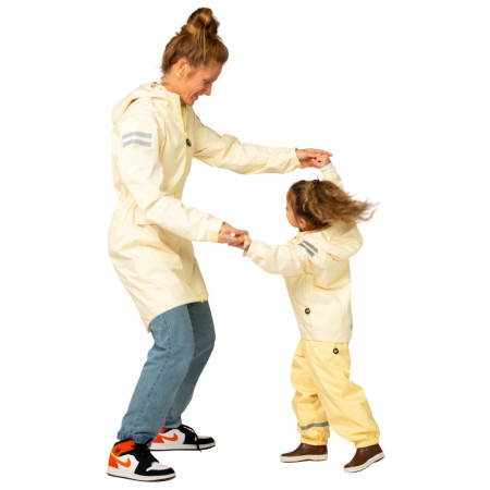 Detská nepremokavá bunda DucKsday Rain Jacket Lemonade