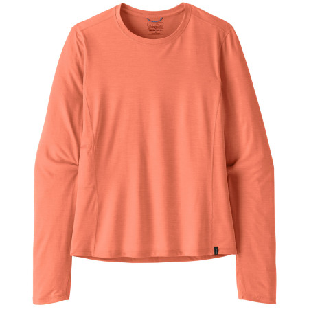 Dámske tričko Patagonia Women's Long-Sleeved Capilene Cool Sun Shirt oranžová Mellow Melon - Peach Sherbet X-Dye