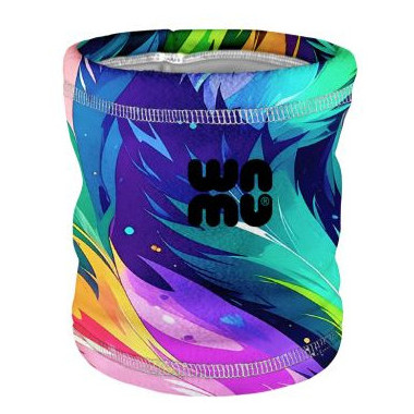 Detský nákrčník WAMU Dark Purple mix1 MULTICOLORED