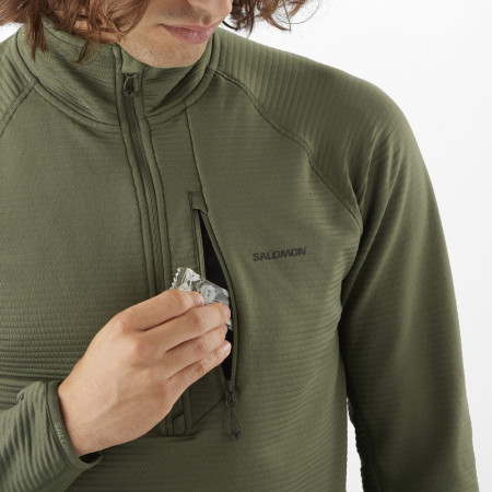 Pánske funkčné tričko Salomon Essential Lightwarm HZ M