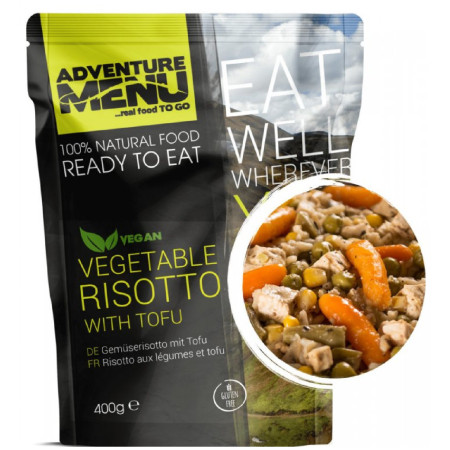 Hotové jedlo Adventure Menu Zeleninové rizoto s tofu