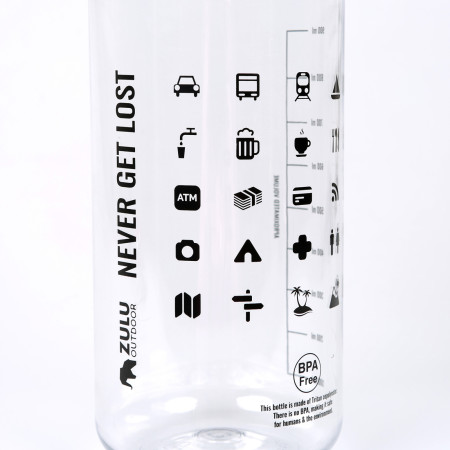 Fľaša Zulu Travel Tritan Wide 1L