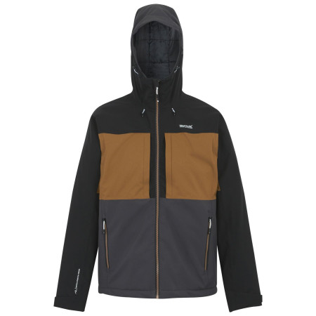 Pánska bunda Regatta Maland Insulated hnedá NutBrown/Blk