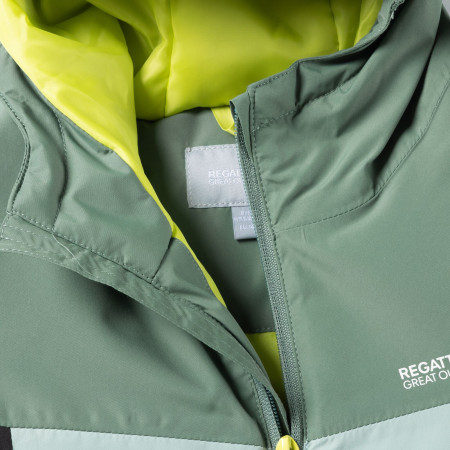 Detská zimná bunda Regatta Beamz Dark Forest/Glacier Green