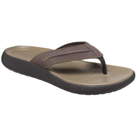 Pánske žabky Crocs Yukon Vista II LR Flip hnedá Espresso
