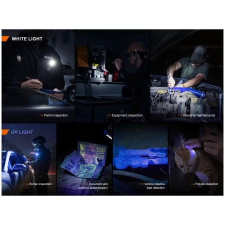 Vrecková baterka Fenix SW05R-UV