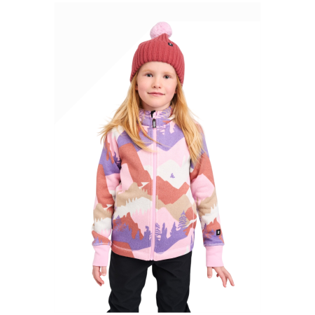 Detská funkčná mikina Reima Northern Grey Pink