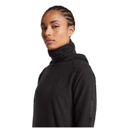 Dámska mikina Icebreaker Wom Mer 400 RealFleece Grid Pulover Hood