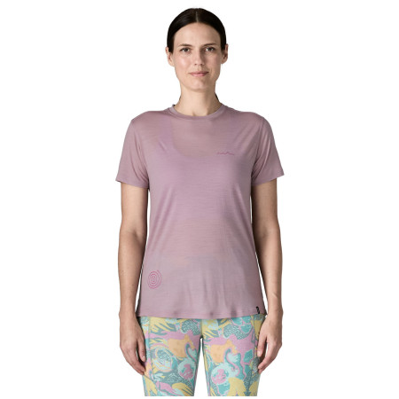 Dámske tričko Patagonia Women's Capilene Cool Merino Blend Graphic Shirt