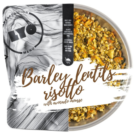 Dehydrované jedlo Lyo food Barley lentils risotto 500g
