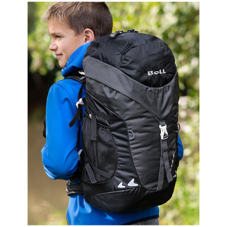 Detský turistický batoh Boll Scout 22-30 čierna basalt