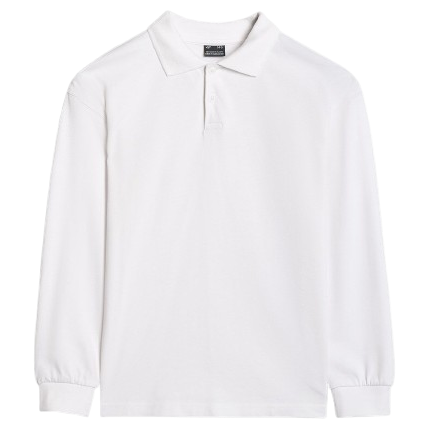 Detské tričko 4F Longsleeve M483 biela WHITE