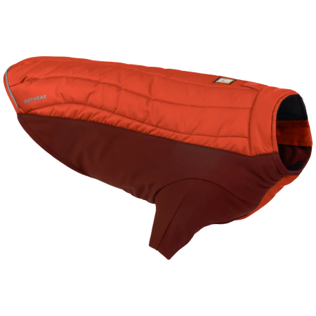 Oblečenie pre psa Ruffwear Powder Hound Jacket oranžová Persimmon Orange
