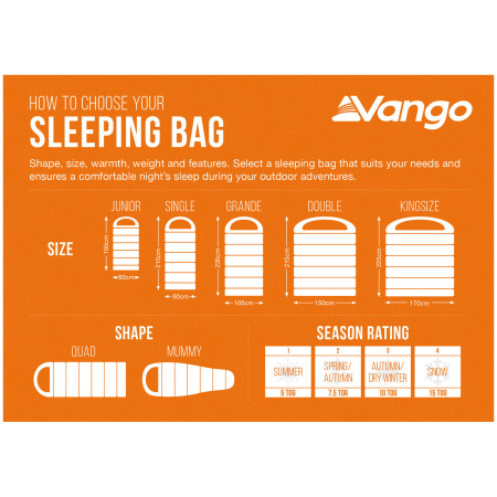 Spacák Vango Stellar Junior