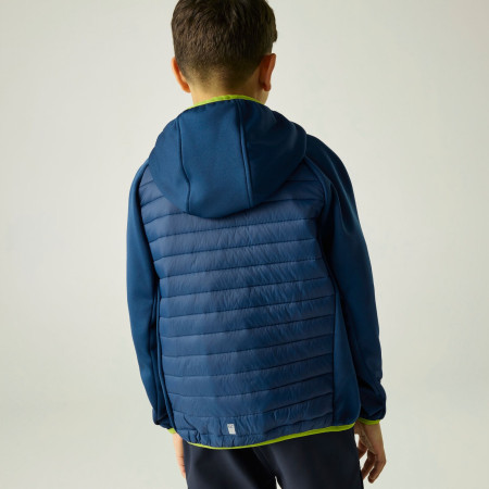 Detská bunda Regatta Junior Andreson Hybrid Aviator Blue