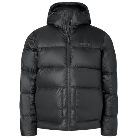 Pánska bunda Marmot Guides Down Hoody čierna Black