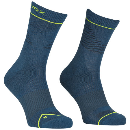 Pánske ponožky Ortovox Alpine Pro Comp Mid Socks M modrá Petrol Blue
