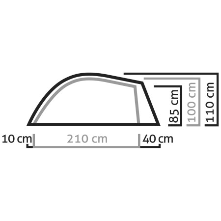 Ultraľahký stan Salewa Litetrek II