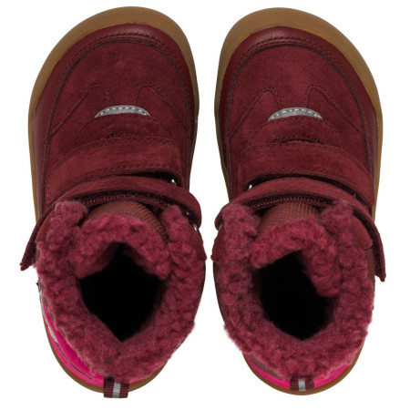 Detské zimné topánky Viking Outdoor Footwear Alv Barefoot Paw Warm WP 2V Burgundy