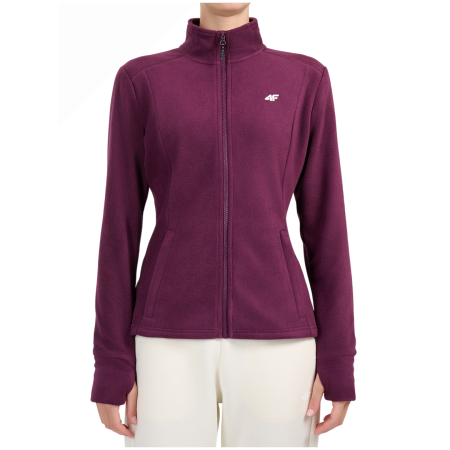 Dámska mikina 4F Fleece F479 vínová Burgundy