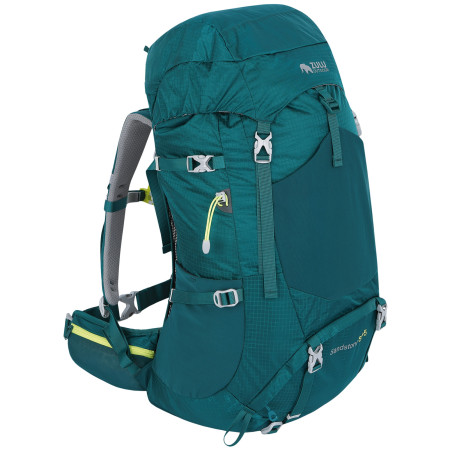 Turistický batoh Zulu Sandstone 55+5 L zelená green