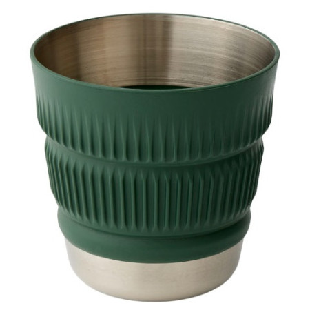 Skladací hrnček Sea to Summit Detour Stainless Steel Collapsible Mug zelená Laurel Wreath Green