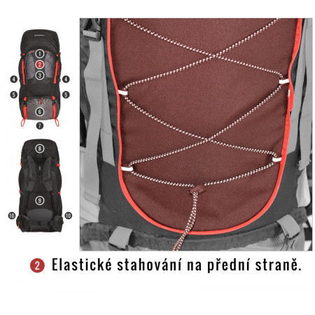 Batoh Husky Samont 70 + 10