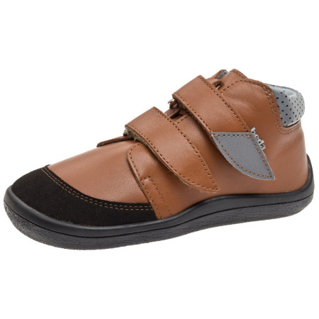 Detské barefoot topánky Beda Bruno Brown hnedá Brown