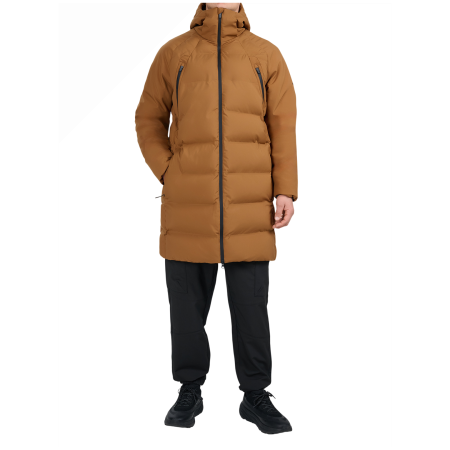 Pánsky zimný kabát 4F Technical Jacket M1215 hnedá Light Brown
