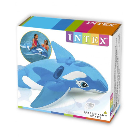 Nafukovacia kosatka Intex Lil' Whale RideOn 58523NP