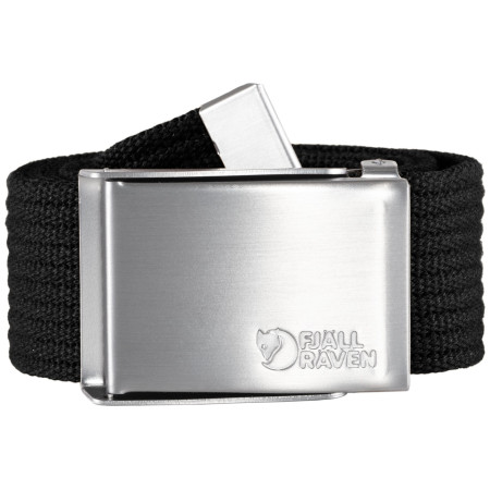 Pásik Fjällräven Canvas Belt čierna Black