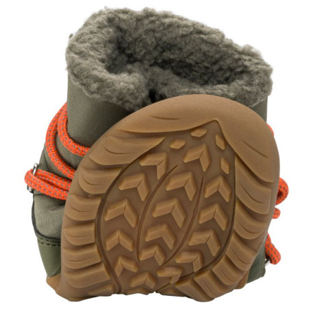 Detské zimné topánky Viking Outdoor Footwear Birch Barefoot Warm WP Pull-on Olive