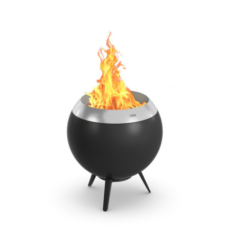 Ohnisko Höfats Moon 45 with star stand čierna/strieborná black/silver