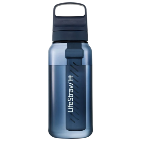 Filtračné fľaša LifeStraw Go 2.0 Water Filter Bottle 1L tmavomodrá Aegean Sea