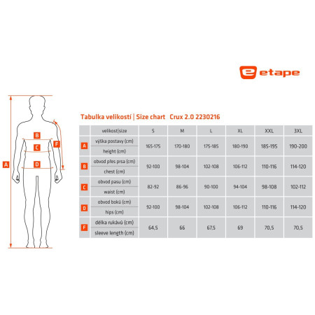 Pánska mikina Etape Crux 2.0