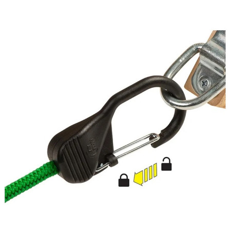Upínacia guma Nite Ize Slide Lock Carabiner Bungee 48"