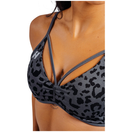 Športová podprsenka Nebbia Medium Support Leopard Sports Bra Primal