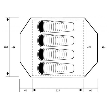 Turistický stan Trimm Enduro
