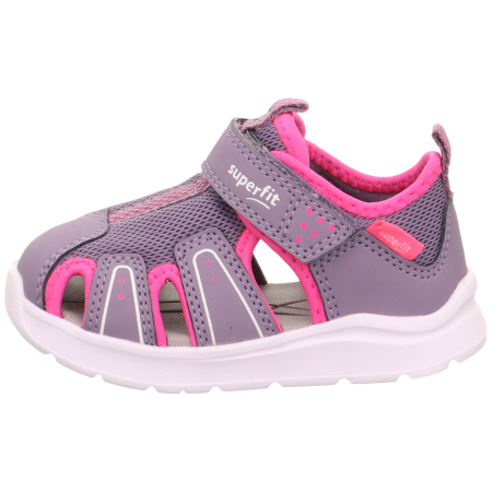 Detské sandále Superfit Wave Purple ružová LILA