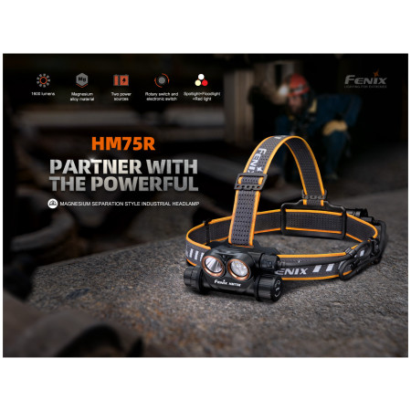 Čelovka Fenix HM75R