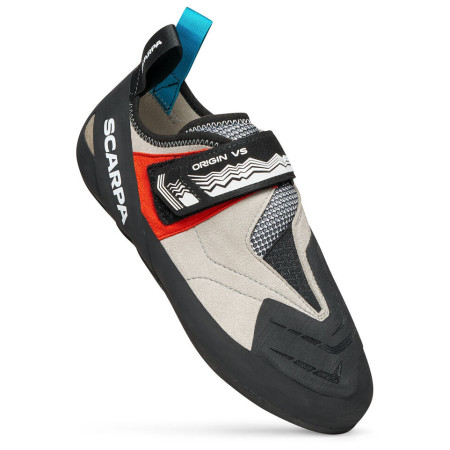 Lezečky Scarpa Origin Vs sivá/červená Light gray - Red