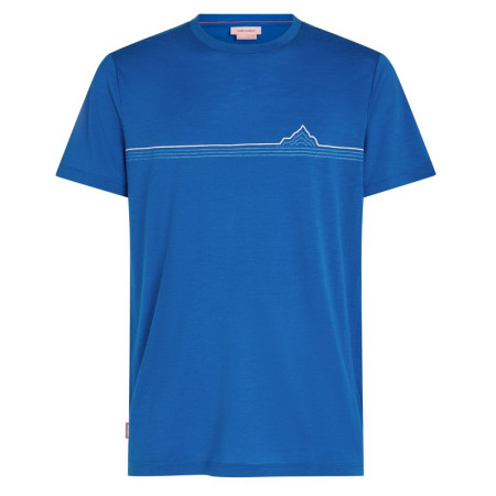 Pánske tričko Icebreaker Men Merino 150 Tech Lite SS Tee Range Stripes