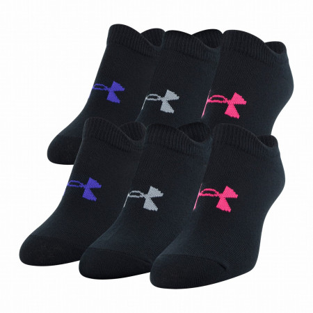 Detské ponožky Under Armour Girl's Essential NS čierna Black