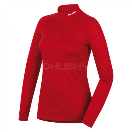 Dámske funkčné tričko Husky Merino zips