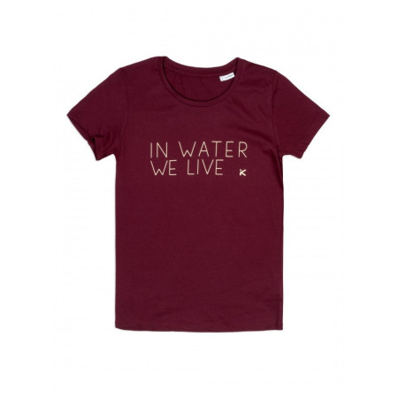 Dámske tričko Hiko Iwwl W T-Shirt vínová