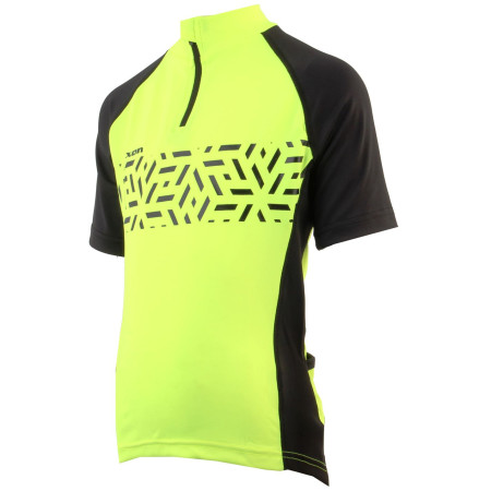 Detský cyklistický dres Axon Nippon JR žltá
