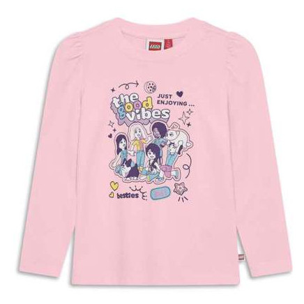 Detské tričko Lego Wear Lwtuna 600 Pink