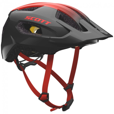 Cyklistická prilba Scott Supra Plus sivá/červená