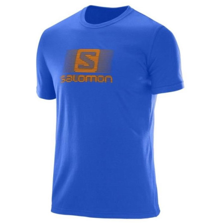 Pánske triko Salomon Blend Logo Ss Tee M