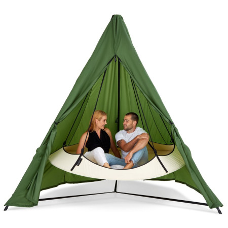 Plachta proti dažďu Hamaka.eu Hangout Pod - na stojan